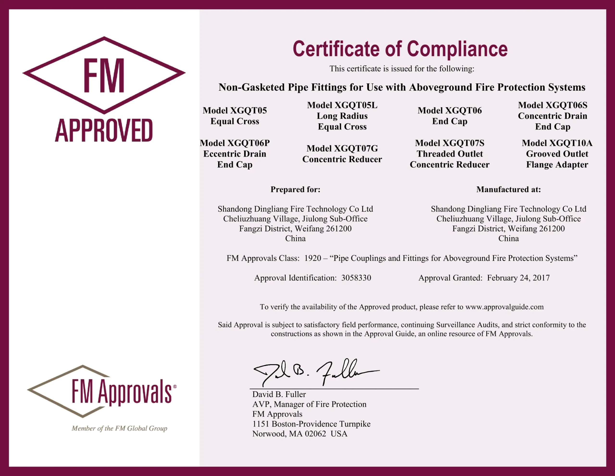 FM Cert-1.2